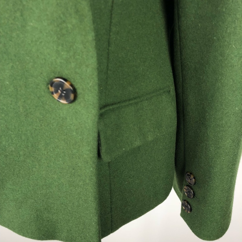 Marvin Richards Green Pea Coat - Picture 2 of 6